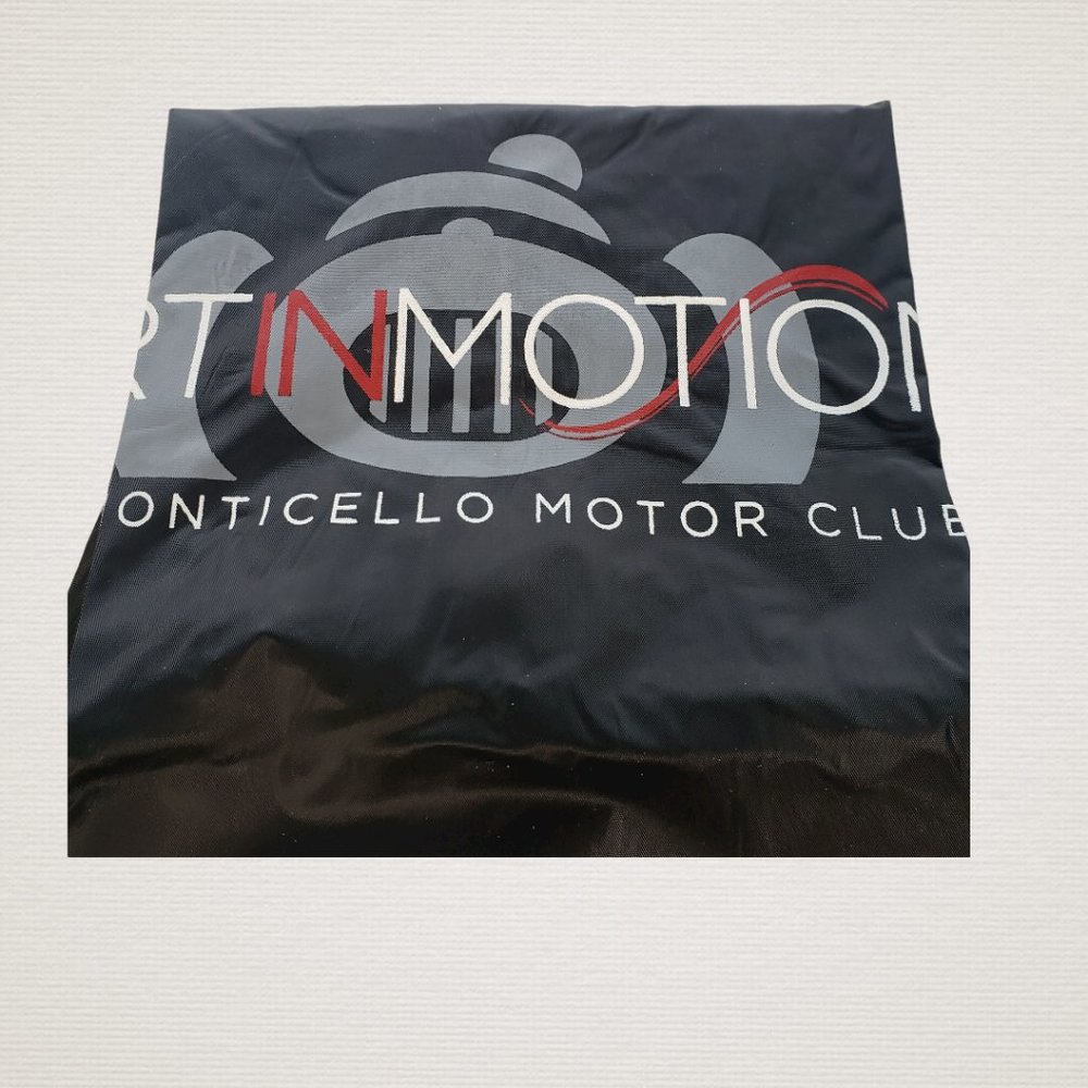 Art in Motion Concours d'Elegance  Black Rain Poncho Monticelllo Car Club NY
